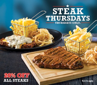 Food & Dessert Specials Across South Africa | Spur Steak Ranches